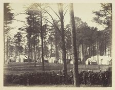 Head-Quarters Army of the Potomac, February 1864. Creator: Alexander Gardner.