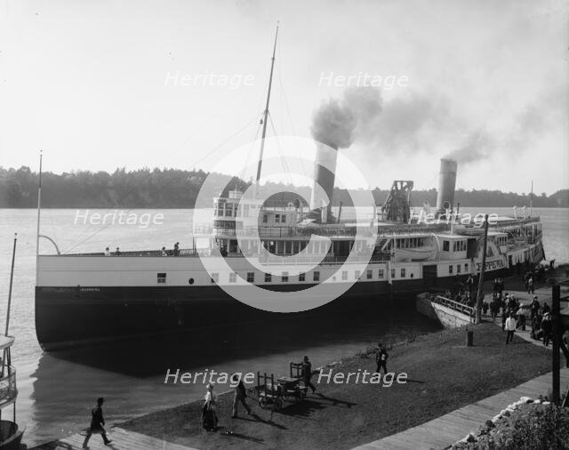 The Chippewa, at Lewiston, Niagara River, between 1900 and 1906. Creator: Unknown.