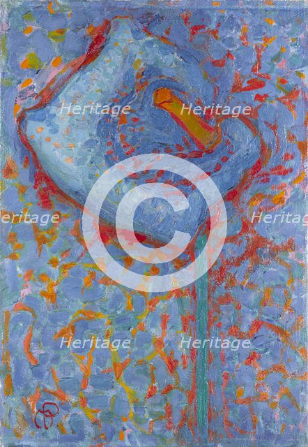 Arum Lily, 1908-1909. Creator: Mondrian, Piet (1872-1944).