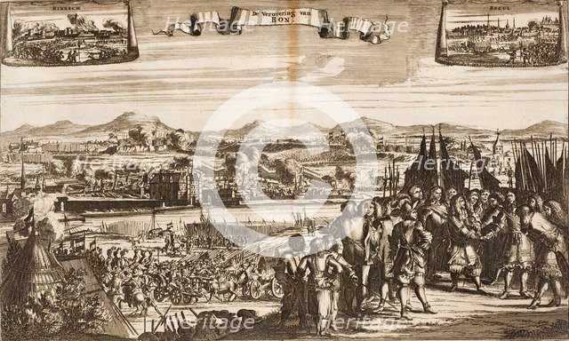 The Siege of Bonn, 1689 (From: Schauplatz des Krieges). Creator: Anonymous.