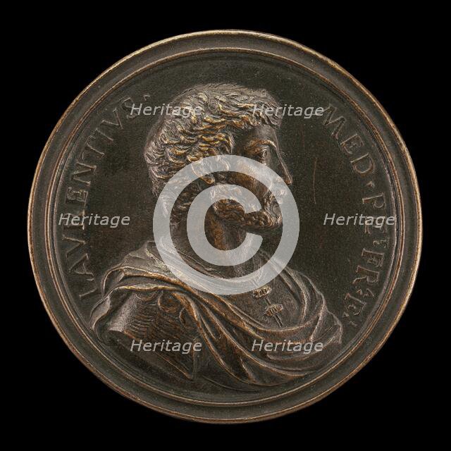 Lorenzino de' Medici, 1514-1547, Son of Pierfrancesco II [obverse], c. 1740. Creator: Antonio Francesco Selvi.