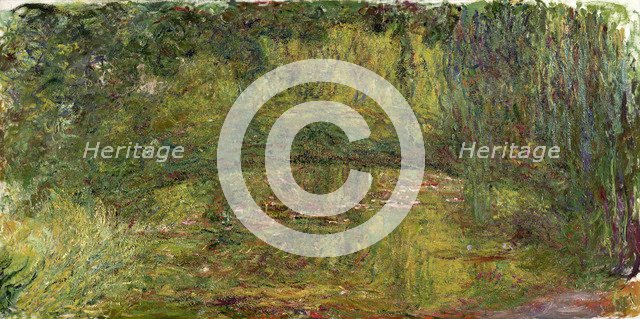 Le Pont japonais (Japanese Bridge). Artist: Monet, Claude (1840-1926)