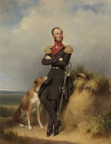 Portrait of King William II of the Netherlands (1792-1849), 1839. Artist: Kruseman, Jan Adam (1804-1862)