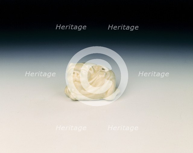 Dehua porcelain water dropper, late Ming dynasty, China, 1550-1644. Artist: Unknown