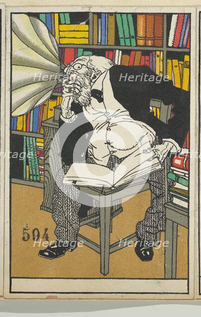 The Dialectician (Der Dialektforscher), 1911. Creator: Moritz Jung.