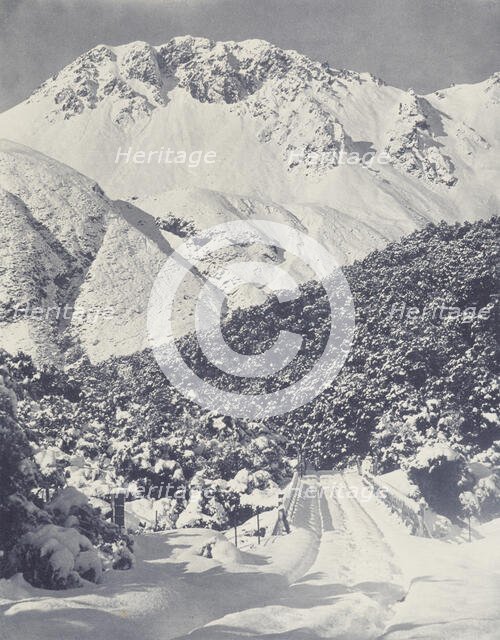 Mt Sebastapol, 4,700 ft., Mt Cook District. From the album: Record Pictures of New Zealand, 1920s. Creator: Harry Moult.