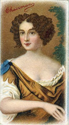 Nell Gwynne, English comic actress and mistress of Charles II. Artist: Unknown