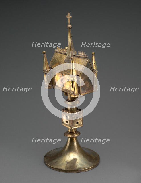 Reliquary Monstrance in the form of a Church, Brunswick, c. 1484. Creator: Unknown.