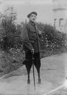Louis Blin [Monitor, French Cripple School], 17 May 1918. Creator: Bain News Service.
