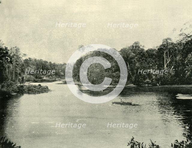 'The Ennoggera Reservoir', 1901. Creator: Unknown.
