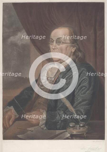 Benjamin Franklin, 1901. Creator: Max Rosenthal.