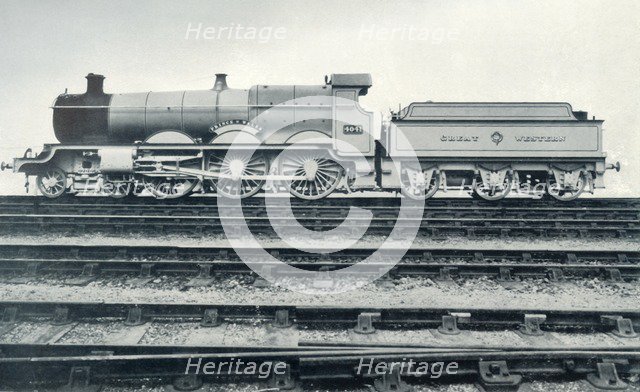 'G.W.R. Express Passenger Engine', 1922. Creator: Unknown.