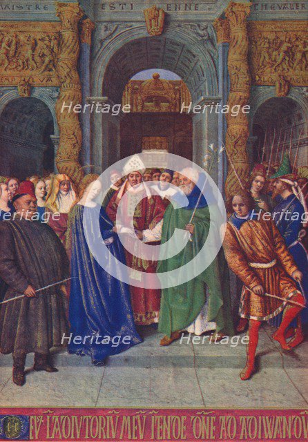 'The Marriage of the Virgin', c1455, (1939). Artist: Jean Fouquet.