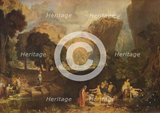 'The Goddess of Discord Choosing the Apple of Contention in the Garden of the Hesperides', 1806, (19 Artist: JMW Turner.