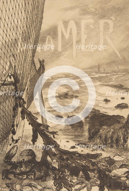 La Mer, 1850-1914. Creator: Felix Bracquemond.