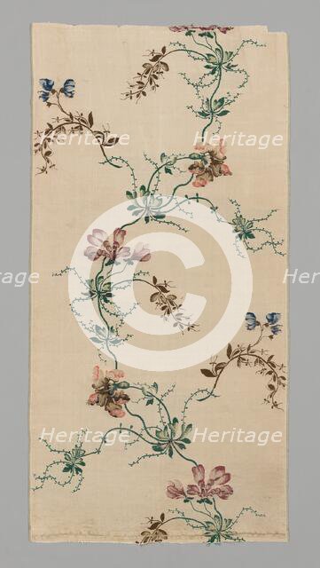 Panel (From a Skirt), England, 1741/42. Creator: Unknown.