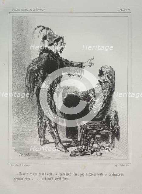 Carnaval. Creator: Paul Gavarni (French, 1804-1866).