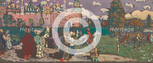 Altrussisches (Old Russia) , 1904. Creator: Kandinsky, Wassily Vasilyevich (1866-1944).