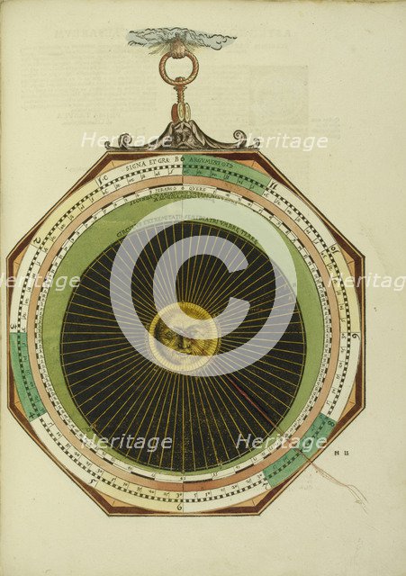 Astronomicum Caesareum, 1540. Artist: Apian (Apianus), Peter (Petrus) (1495-1552)