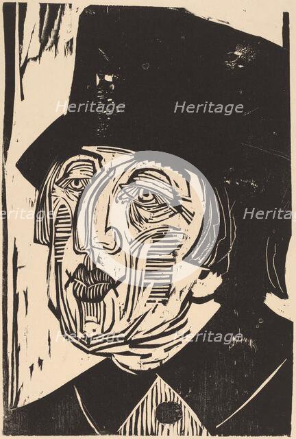 Annette Kolb, 1926. Creator: Ernst Kirchner.