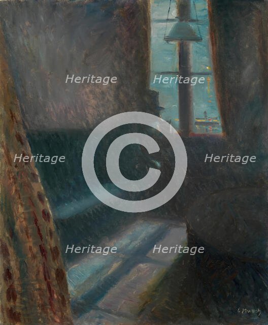 Night in Saint-Cloud, 1890. Creator: Edvard Munch.