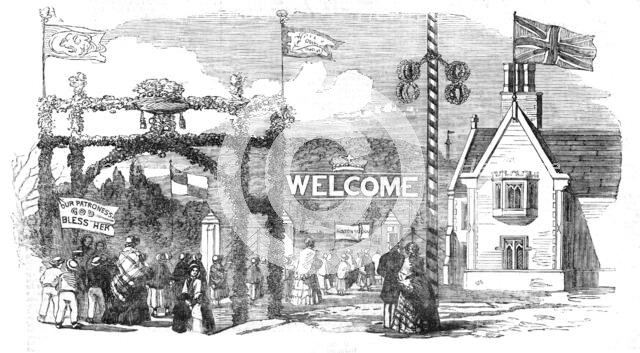 Entrance to Hawkstone Park, 1854. Creator: Unknown.