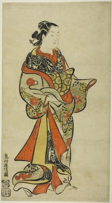 Standing Courtesan, 1710s. Creator: Okumura Masanobu.