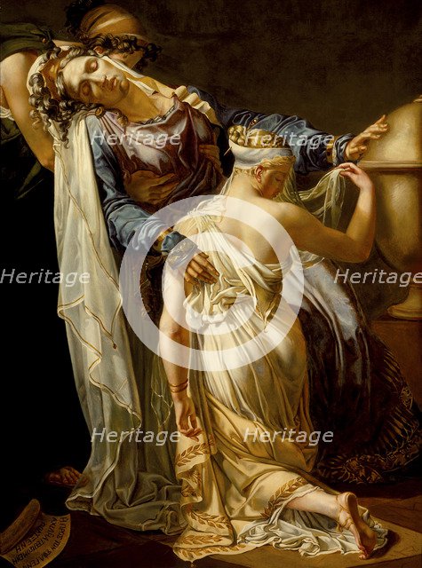 Hecuba and Polyxena, after 1814. Artist: Blondel, Merry-Joseph (1781-1853)