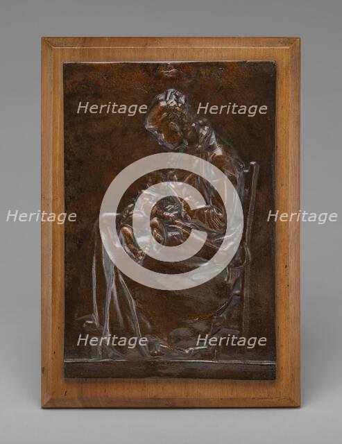 Maternity, or Young Woman Nursing a Child, model 1882. Creator: Alexandre Louis Marie Charpentier.