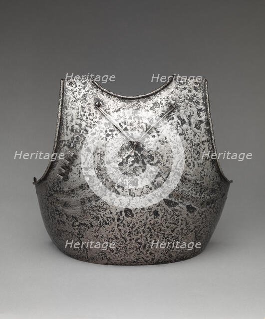 Breastplate with applied stop-rib, Italian, ca. 1420-40. Creator: Unknown.