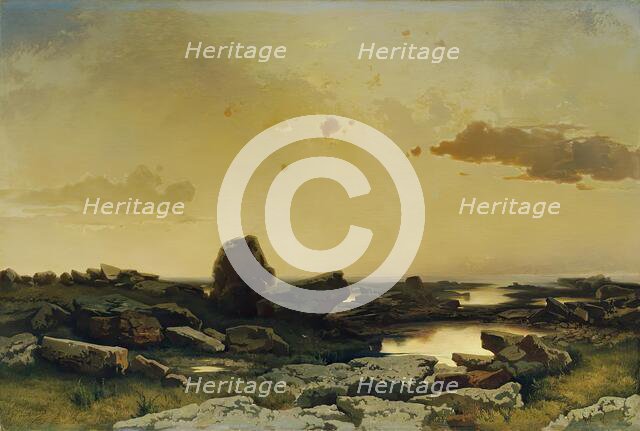 Helgoland, 1858. Creator: August Schaeffer.