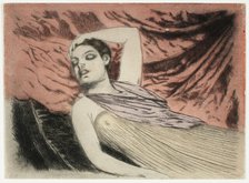 The Sleeping Model or The Sleeper, 1890-97. Creator: Theodore Roussel.
