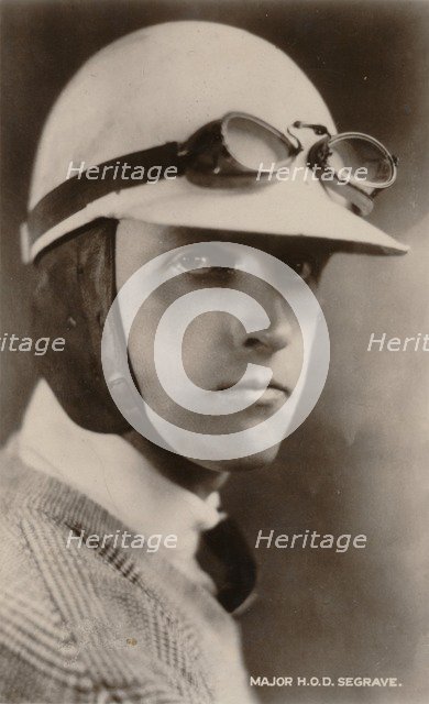 'Major H.O.D. Segrave', c1925. Artist: Unknown.