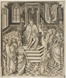 The Judgment of Solomon, c.1475-1500. Creator: Unknown.