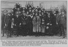 Virginia Negro extension agents assembled at annual meeting..., 1926. Creator: Unknown.