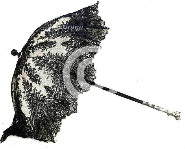 Parasol, France, c.1865/70. Creator: Gorham Manufacturing Company.