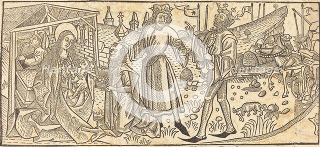 The Adoration of the Magi, probably 1486. Creator: Unknown.