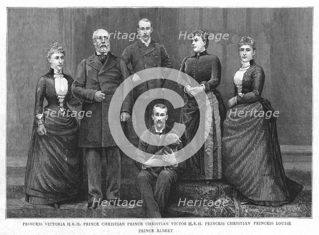 'The Silver Wedding of TRH Prince and Princess Christian of Schleswig-Holstein...1891'. Creator: Unknown.