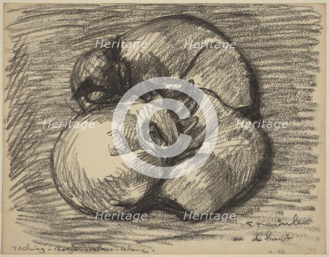 The Cats: Tsching, Batzar and Blanc-Blanc, late 19th-early 20th century. Creator: Theophile Alexandre Steinlen.