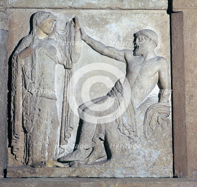 The marriage of Zeus and Hera, 5th century BC. Artist: Unknown