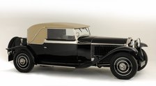 1930 Bugatti Type 46 Faux Artist: Unknown.