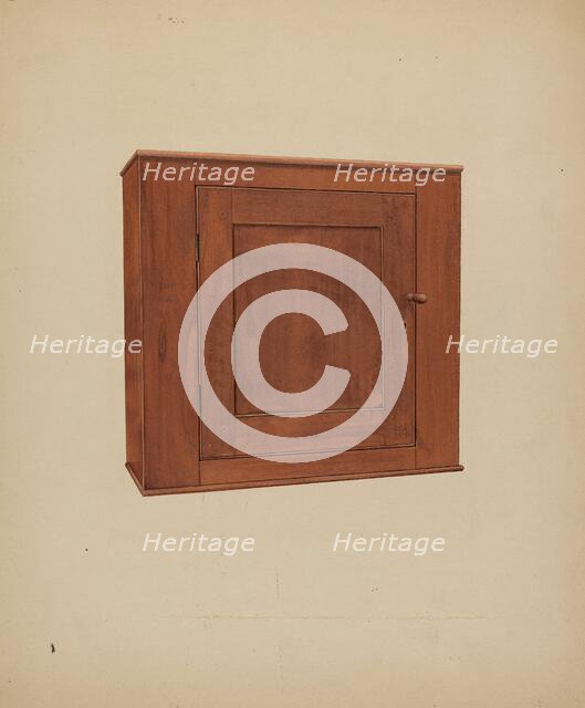 Shaker Medicine Chest, c. 1937. Creator: William Paul Childers.