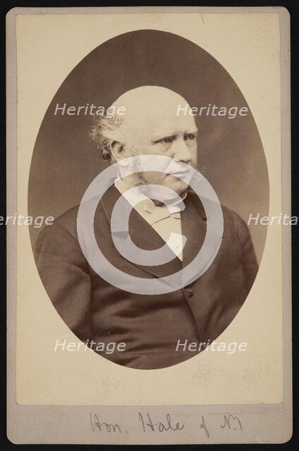 Portrait of Robert Safford Hale (1822-1881), Before 1881. Creator: Samuel Montague Fassett.