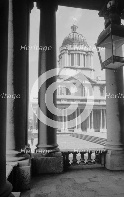 Royal Naval Hospital, Greenwich, London, 1945-1980. Artist: Eric de Maré
