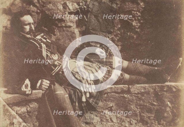 Sobieski Stuart, 1843-47. Creators: David Octavius Hill, Robert Adamson, Hill & Adamson.