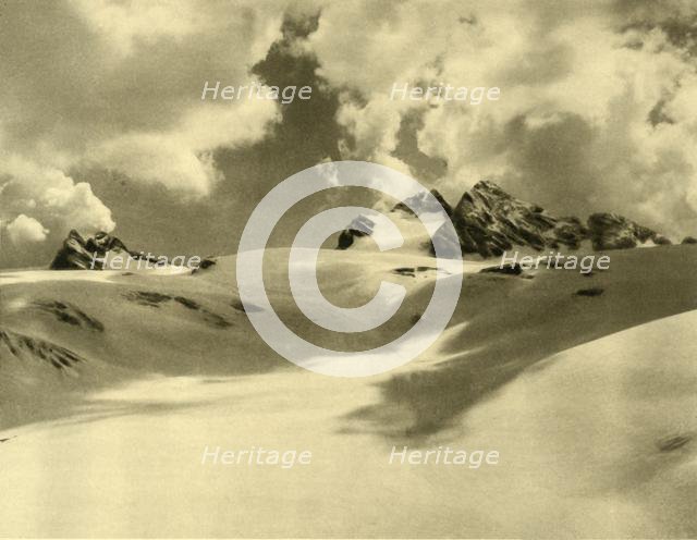 The Hallstätter Glacier, Dachstein Mountains, Upper Austria, c1935.  Creator: Unknown.