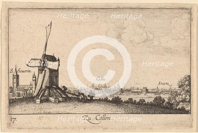 Cologne, 1635. Creator: Wenceslaus Hollar.
