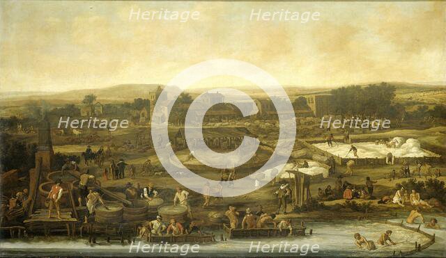 Wool Making, 1651. Creator: Pieter Molijn.