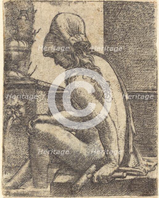 Bathing Woman, c. 1520/1530. Creator: Albrecht Altdorfer.