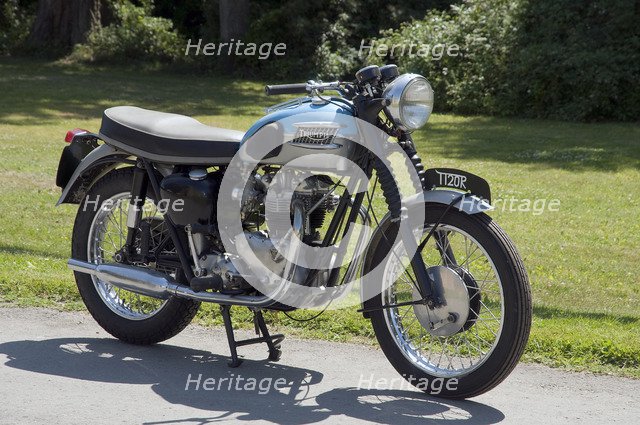 1968 Triumph Bonneville T120R Artist: Unknown.